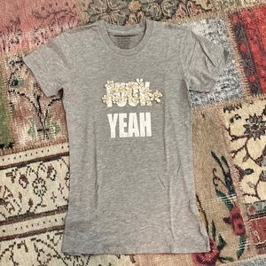 Cynthia Rowley F*CK YEAH Floral 🌸 Embellished Tee